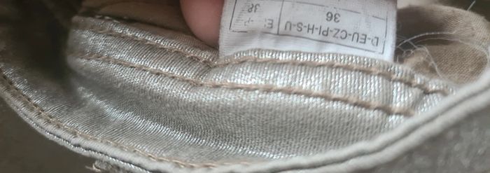 Jean doré taille 36 - photo numéro 4