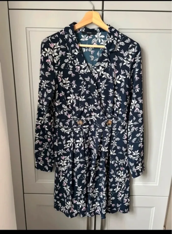 Robe fleurie style porte-feuille Vero Moda