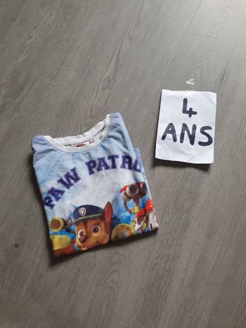 Maillot t-shirt 4ans garçon