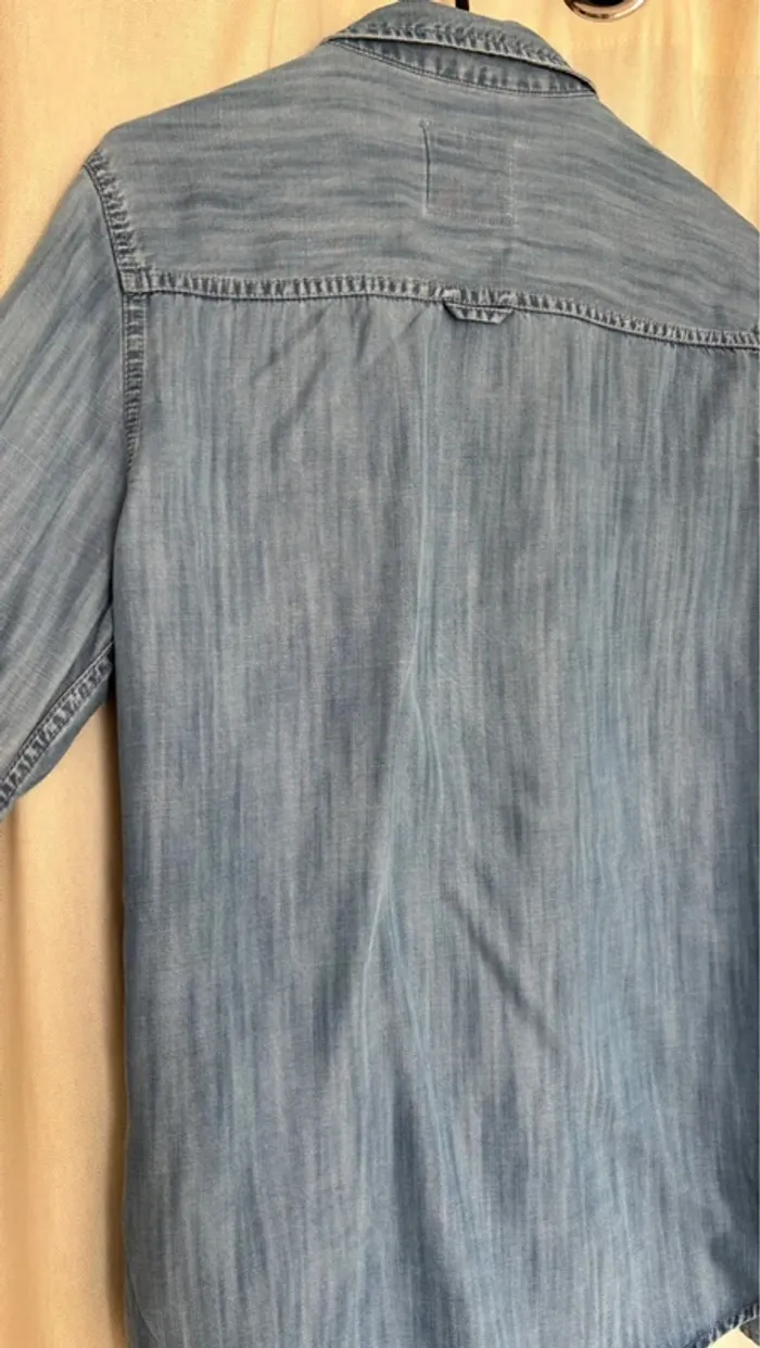 Chemise en jean unisexe Abercrombie and Fitch - photo numéro 5