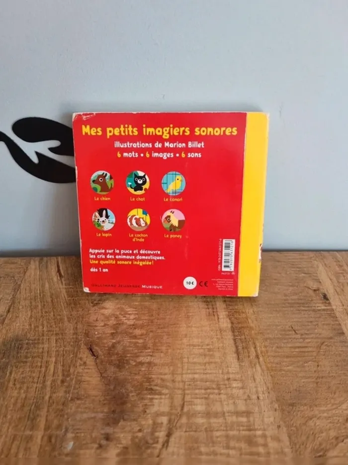 Livre enfant sonore les animaux - photo numéro 6
