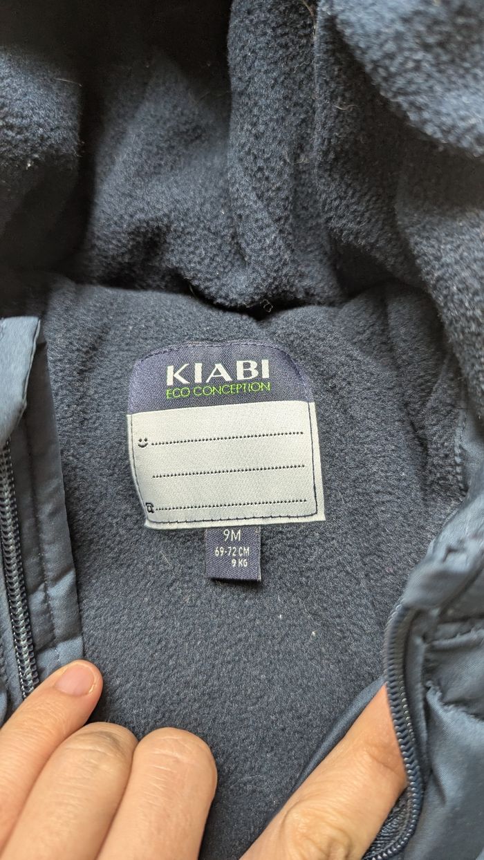 Doudoune chaude bébé garçon 9 mois hiver - photo numéro 3