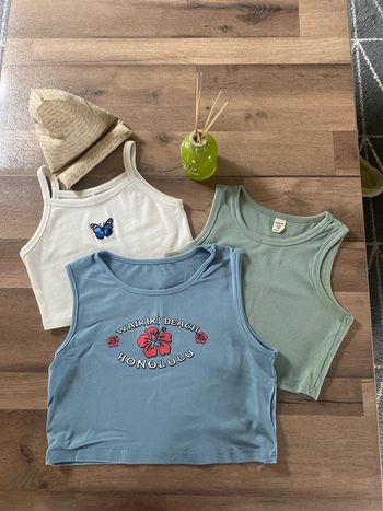3 Débardeurs fille