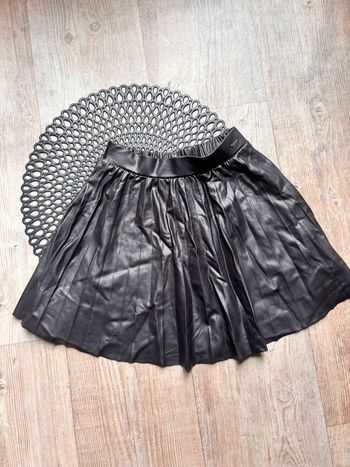 Jupe plissée simili Zara