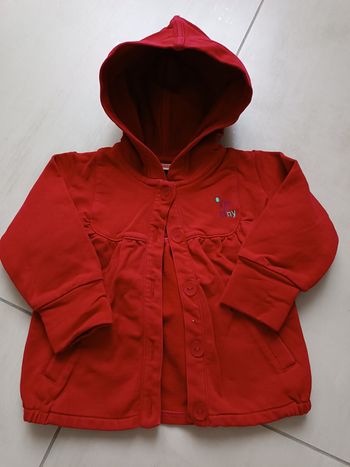 Gilet manches longues