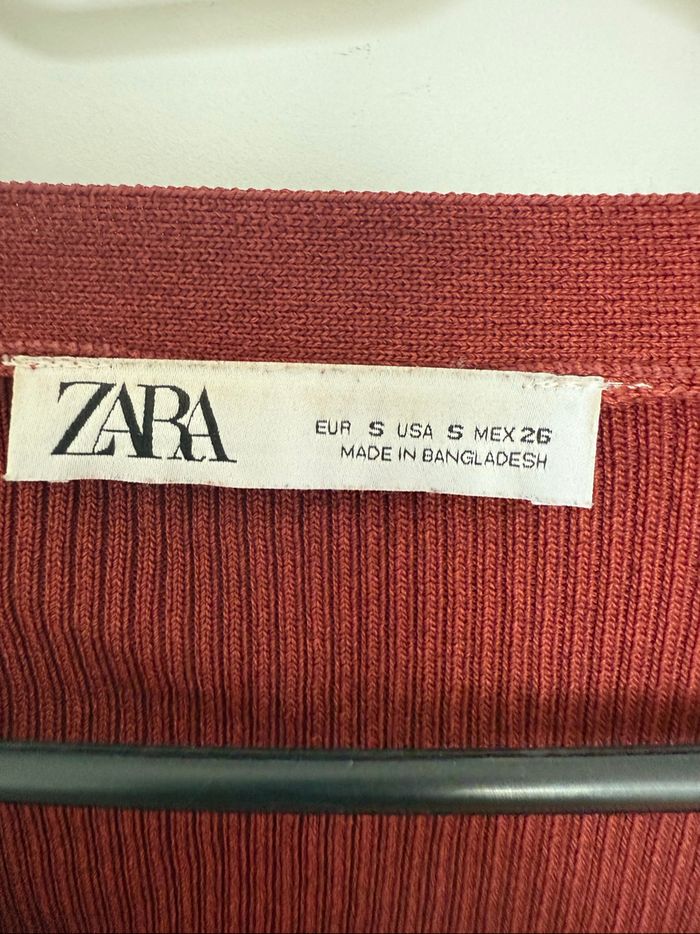 Pull crop Zara taille S - photo numéro 4