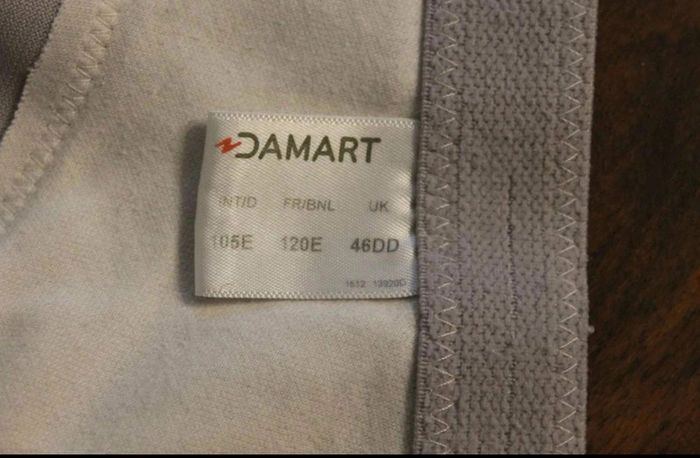 Soutien-Gorge Blanc/Gris - Damart - 120E - photo numéro 5