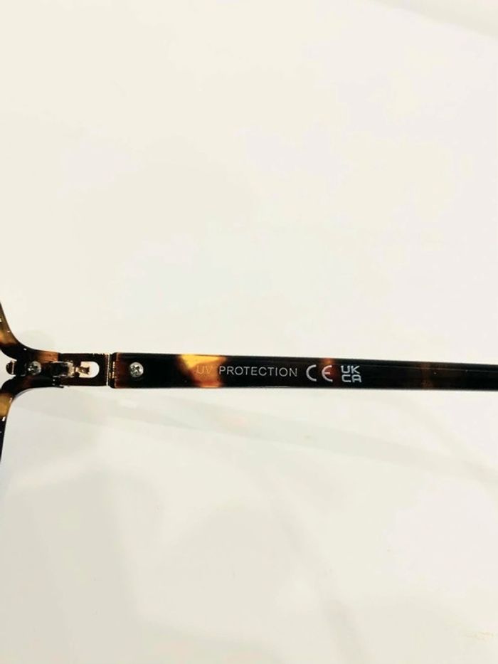Lunette de soleil femme marron léopard Polarisée verres dégradés UV protection catégorie 3 - photo numéro 5