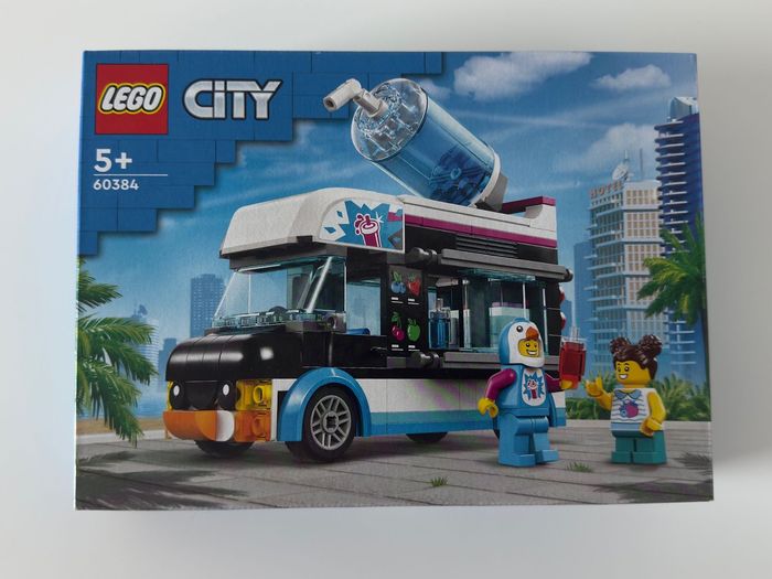 LEGO 60384 LE CAMION A GRANITE DU PINGOUIN CITY NEUF
