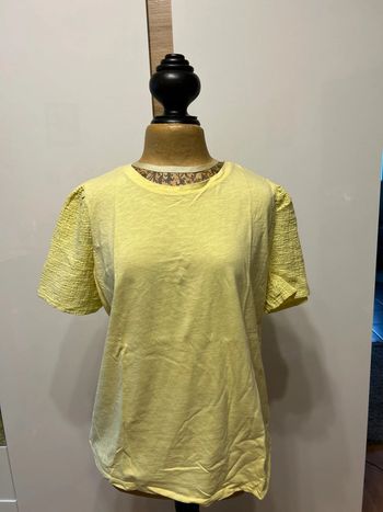 T-shirt manches dentelle Kiabi xl