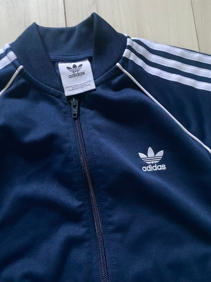 Ensemble adidas sst bleu - photo numéro 2