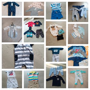 lot vêtements bébé garçon 0-12 mois