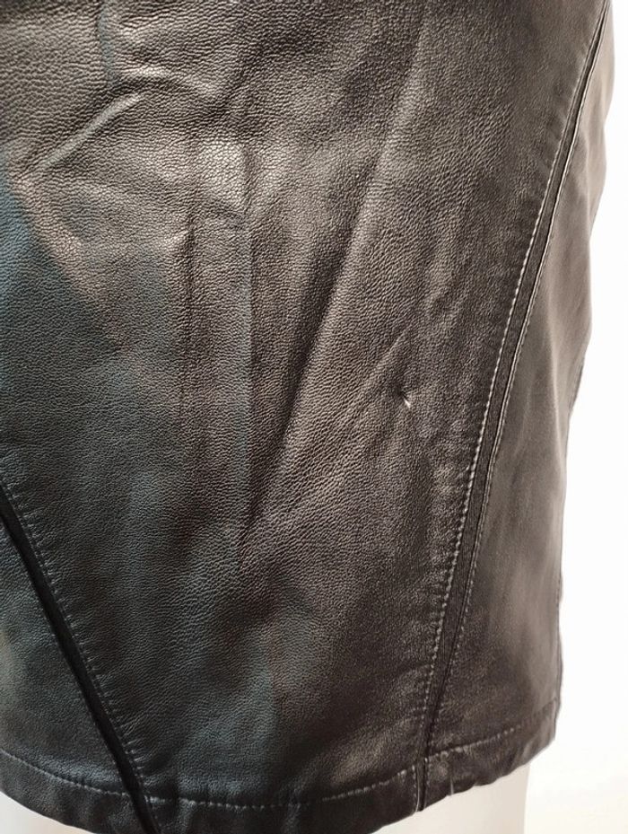 Jupe en similicuir Morgan taille 34 - photo numéro 3