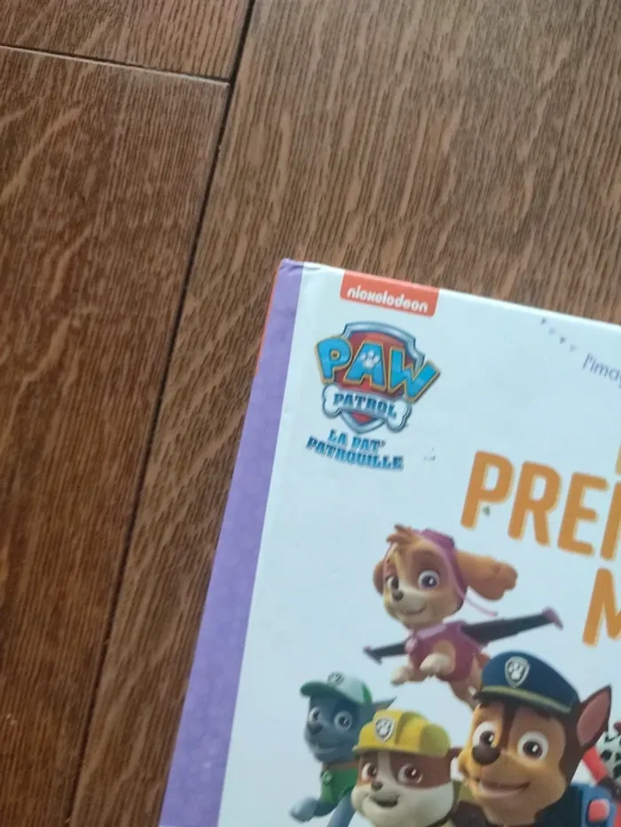 Livre paw patrol les premiers mots - photo numéro 3