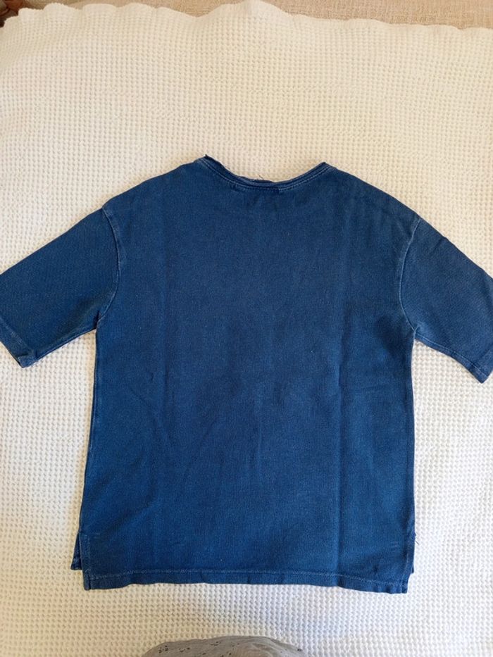 T-shirt ample bleu marine Terranova Kids - photo numéro 3