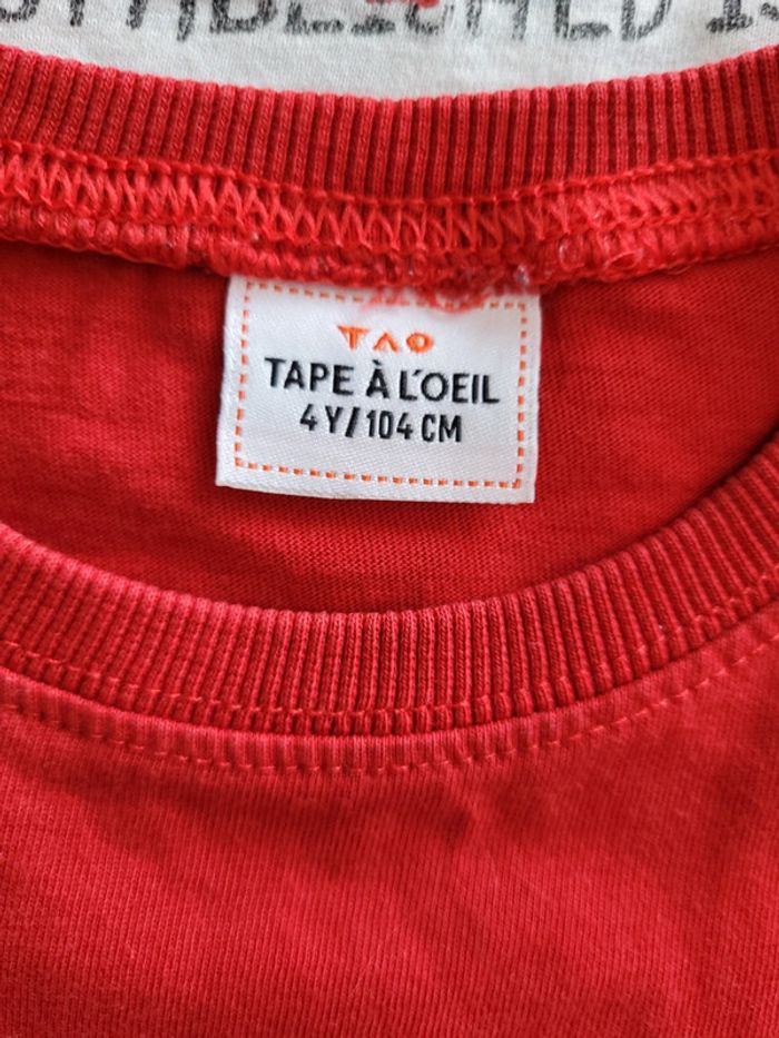 Lot t shirt garçon 4 ans - photo numéro 4