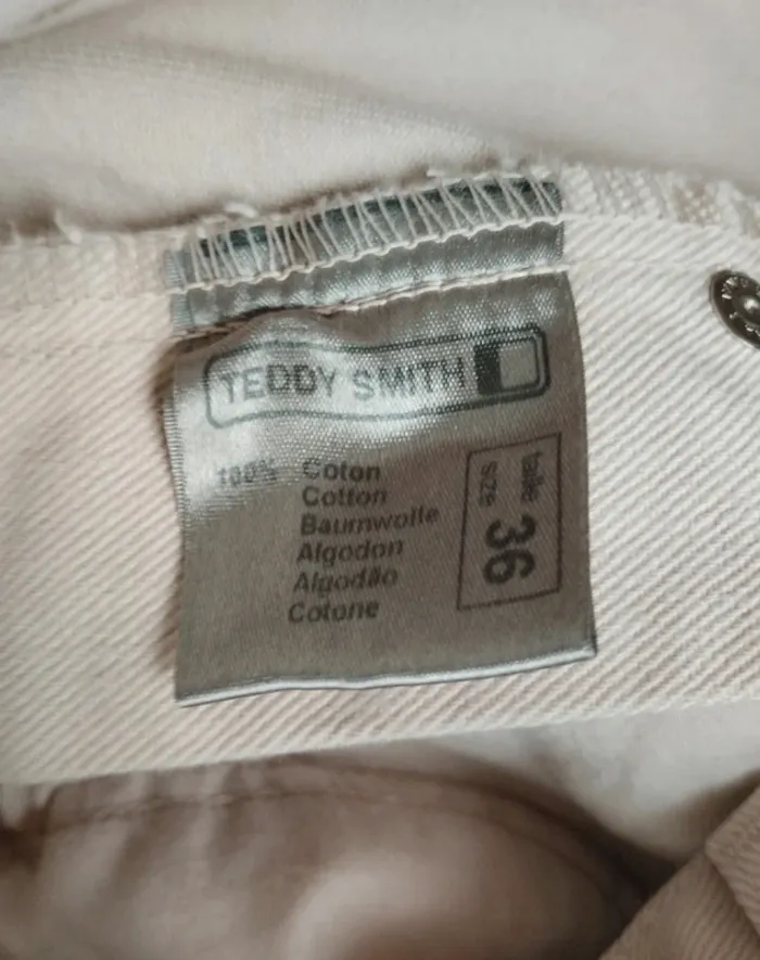 Jean Regular Teddy Smith taille W36 L34 - photo numéro 8