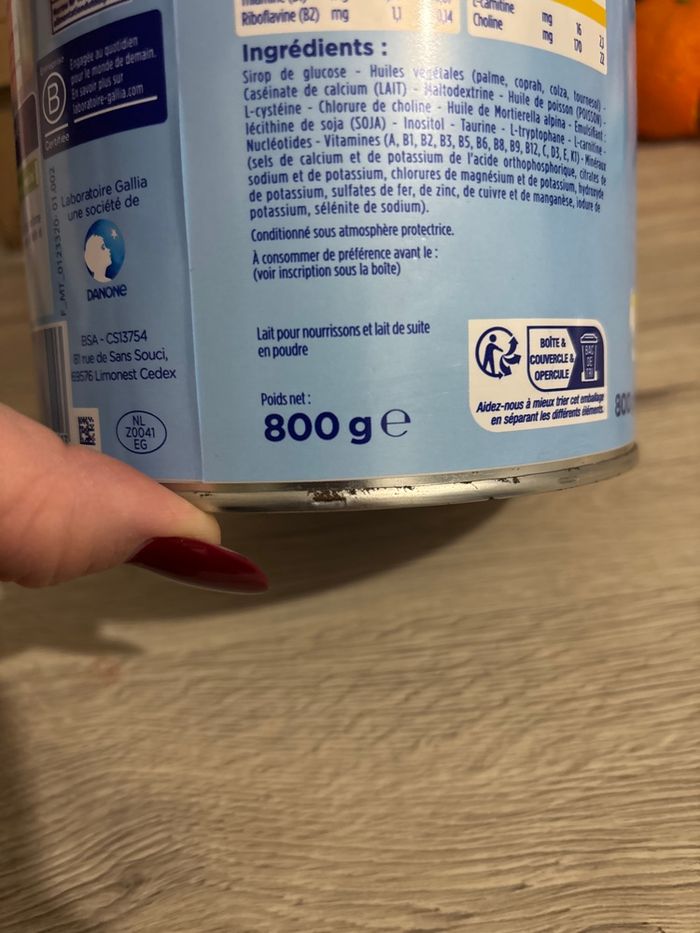 Gallia  sans lactose - photo numéro 3