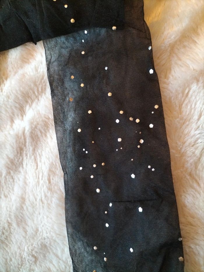 Collant noir à paillettes - photo numéro 3