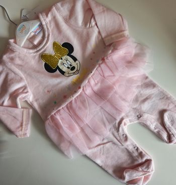 Pyjama bébé Minnie Disney neuf avec étiquette taille 12 mois