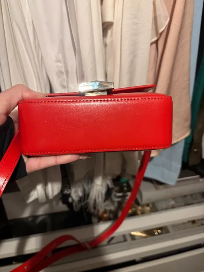 Sac bandoulière rouge - photo numéro 3