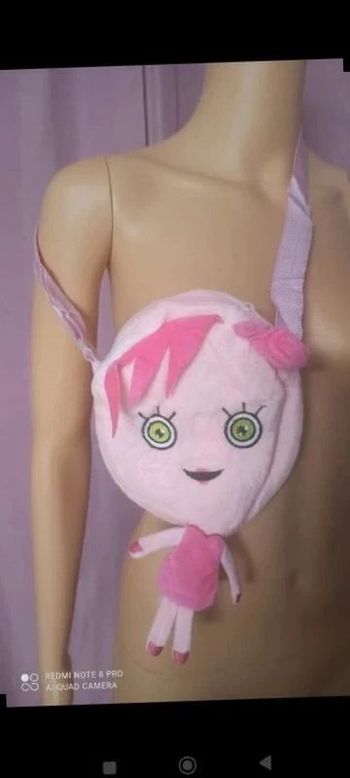 Adorable  sac enfant  fille rose  avec bandoulière  - Accessoires  mode tendance