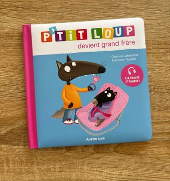 Livre P’tit loup • Devient grand frère