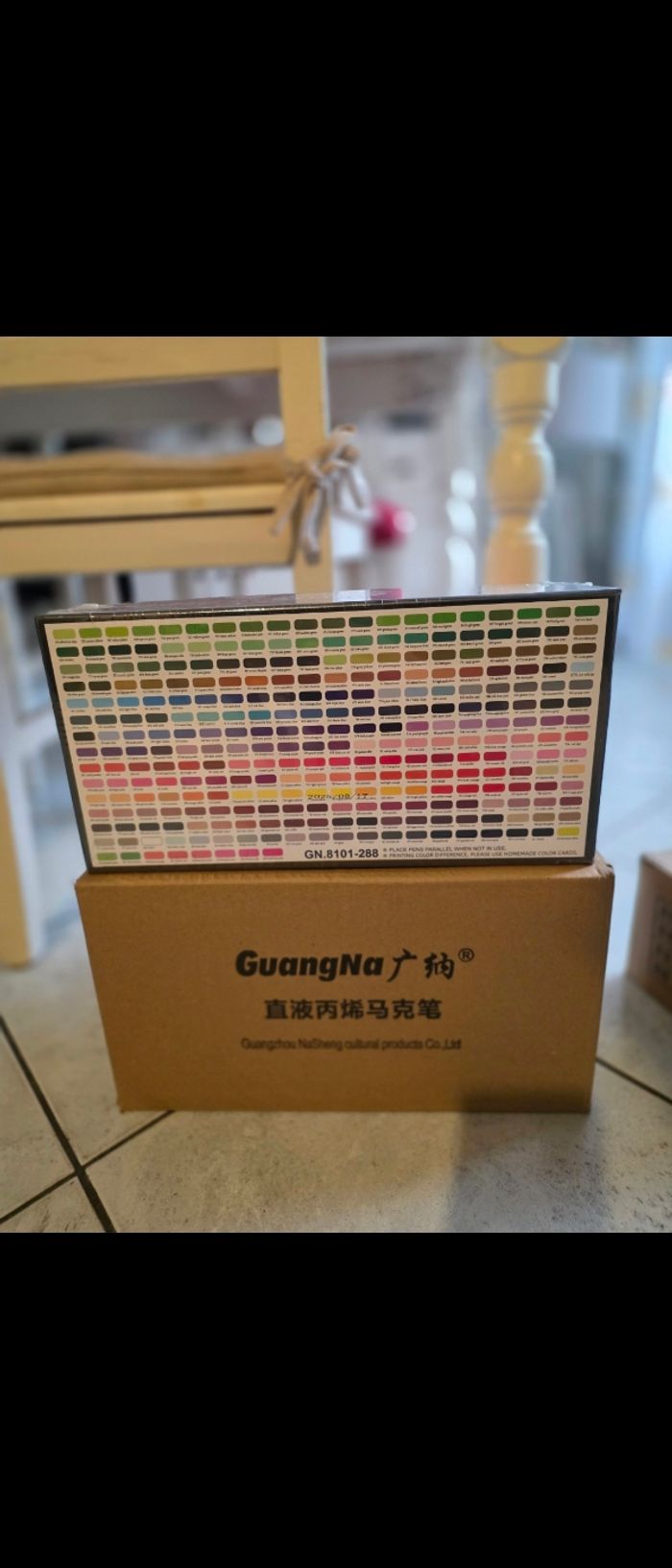 Boite feutre Guangna 288 neuf - photo numéro 2