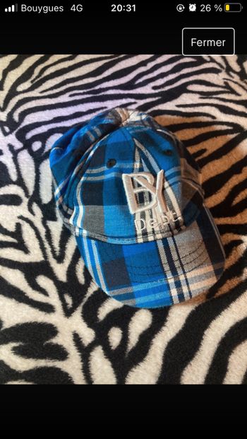 Casquette garcon 0-3 mois