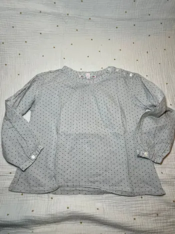 Blouse à pois Bonpoint 4 ans