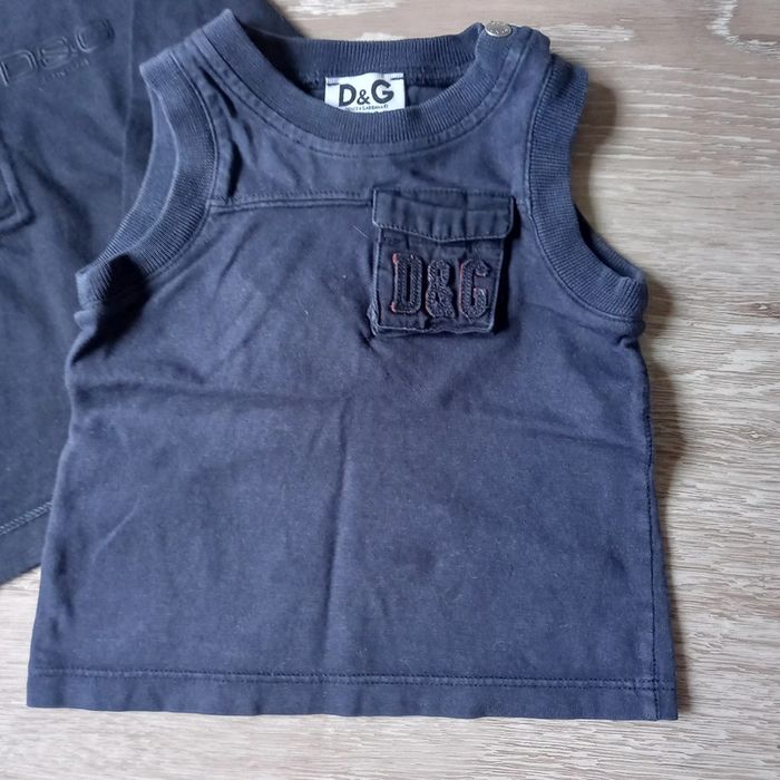 Lot de 2 hauts D&G garçon 3 /6 mois - photo numéro 2