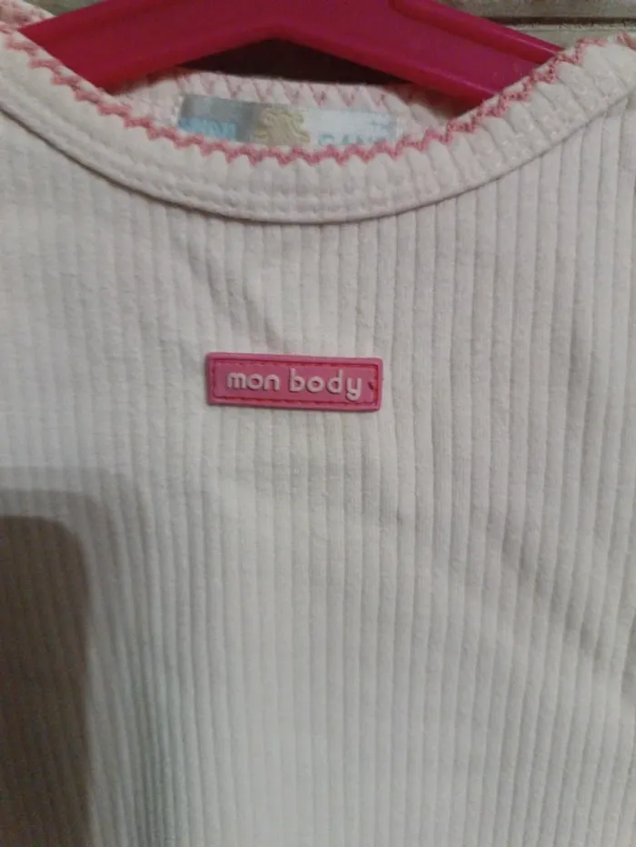 Body rose pâle Mini Gang 18M - photo numéro 2