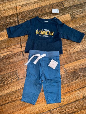 Ensemble Kiabi  1 mois neuf avec étiquette