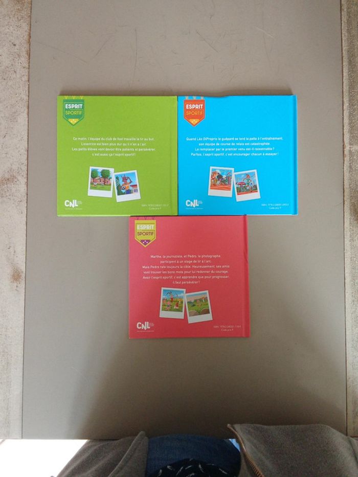 A donner lot de 3 livres esprit sportif - photo numéro 2