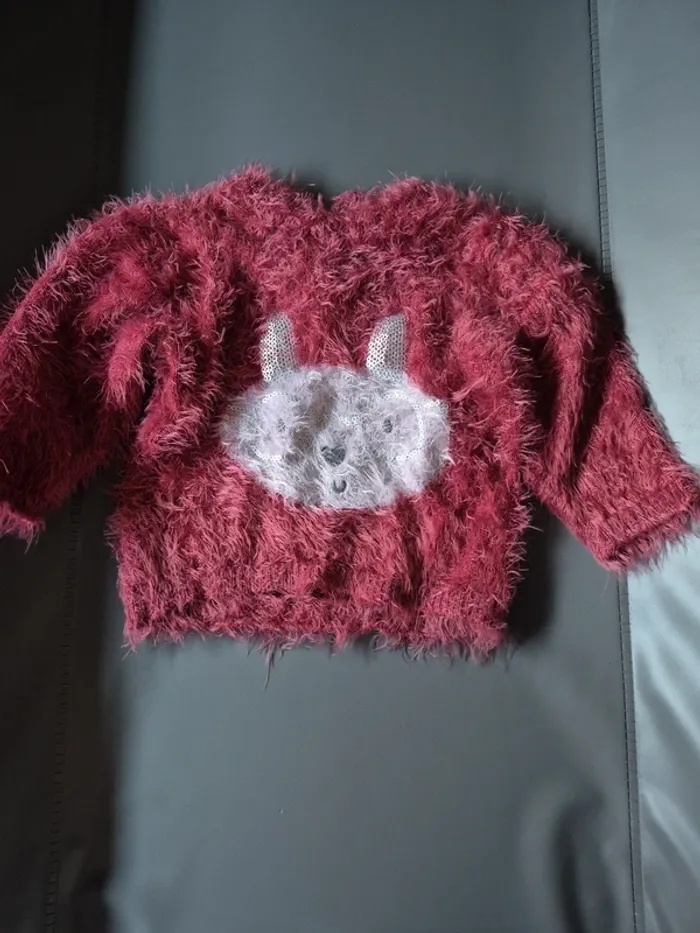 Pull lapin tout doux 3 mois tex baby