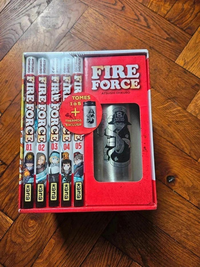 Manga Fire force collector 1 a 5