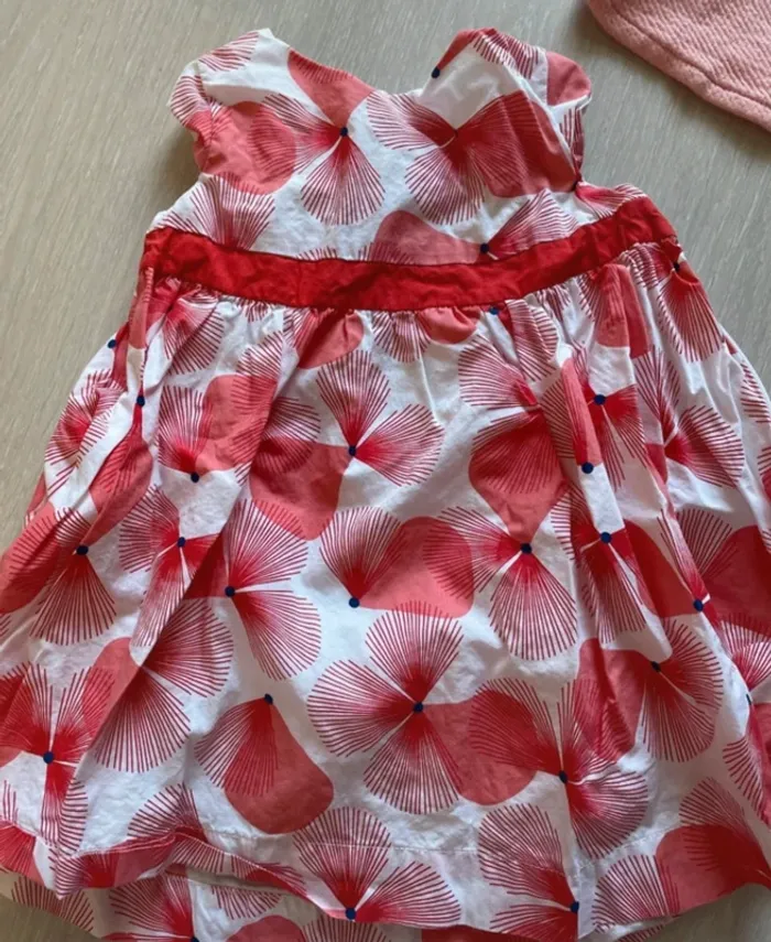 Robe fleuri 9mois