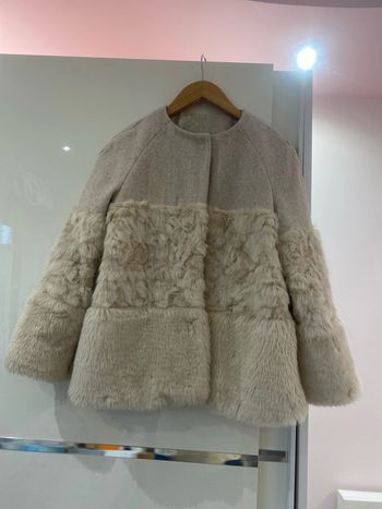 Veste en fausse fourrure