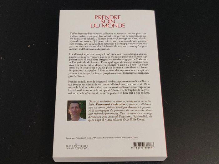Livre Prendre soin du monde - 279 pages - photo numéro 2