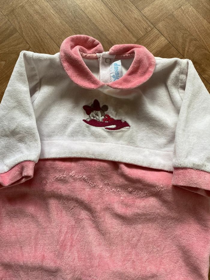 Pyjamas une pièce vintage Minnie de Disney - photo numéro 2