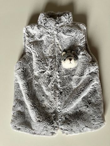 Doudoune sans manche douce 6 mois