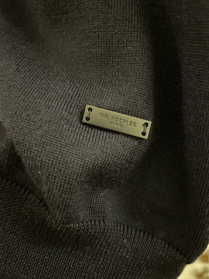 Cardigan thé Kooples Bleu Marine - photo numéro 4