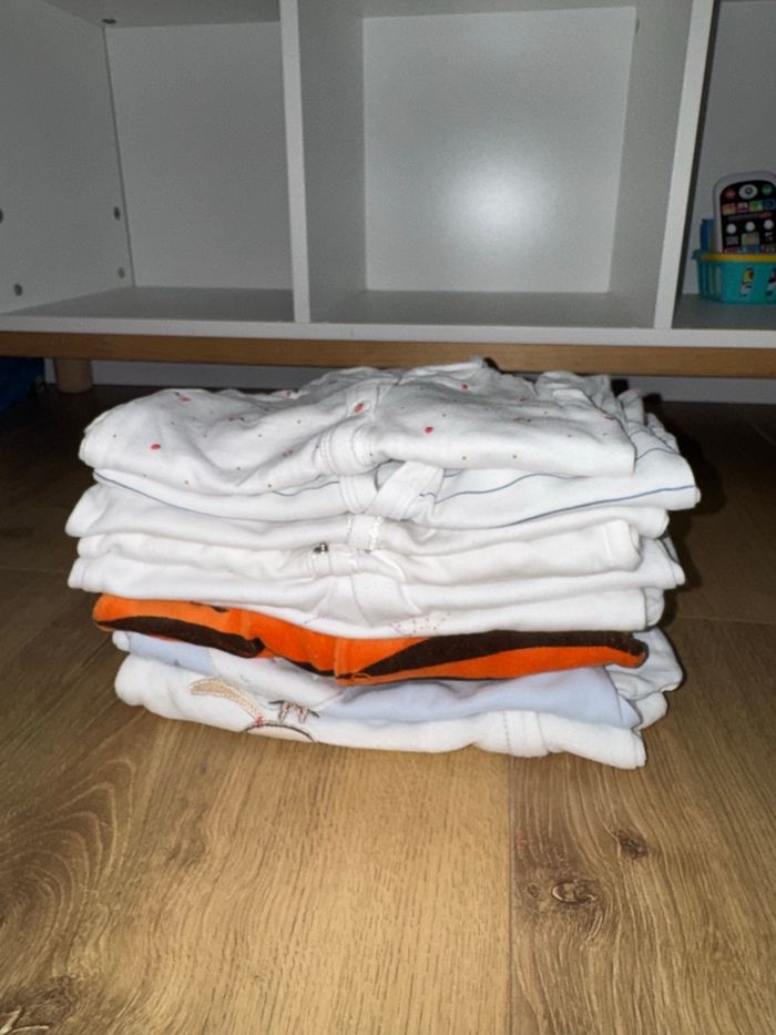 Lot 9 pijamas bebé - photo numéro 2