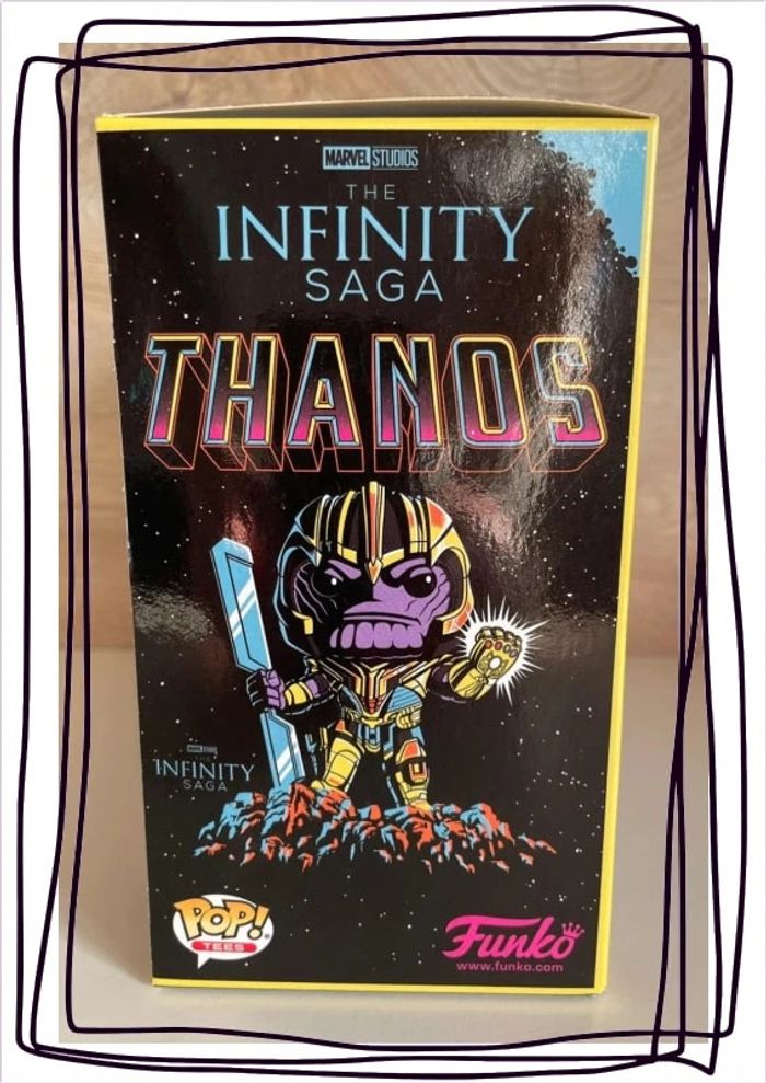 Funko pop thanos + t-shirt taille M - photo numéro 2