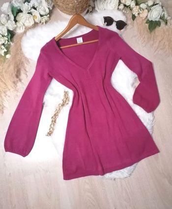 Jolie robe pull rose taille 36🌺