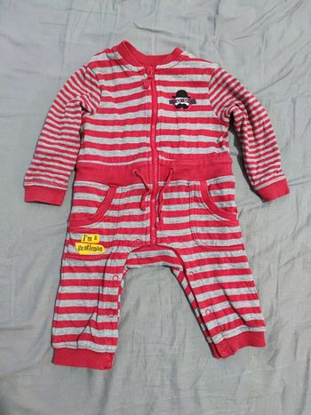 Combinaison i'm a gentleman London T.9 mois