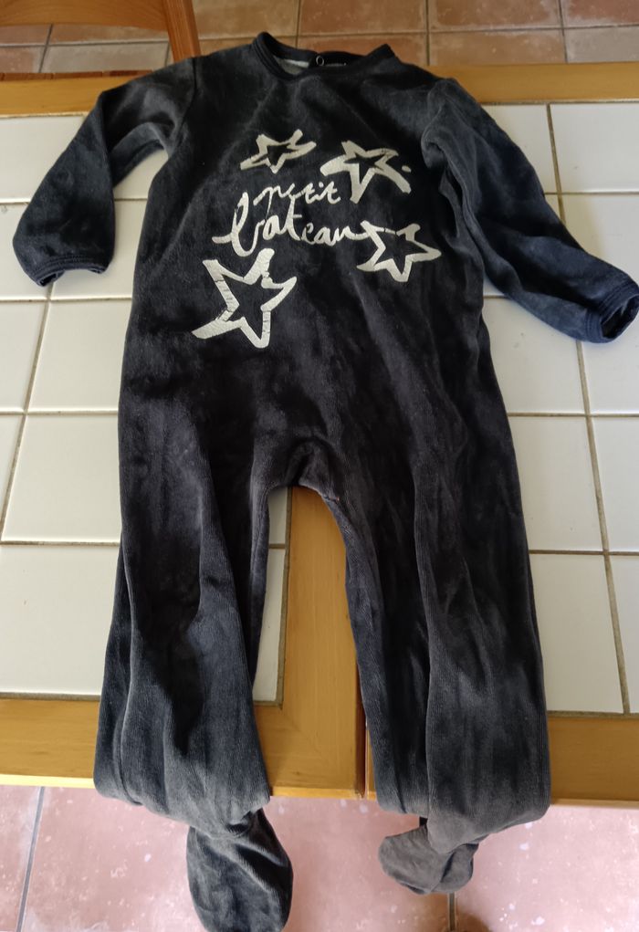 Pyjama doux manches longues 24 mois