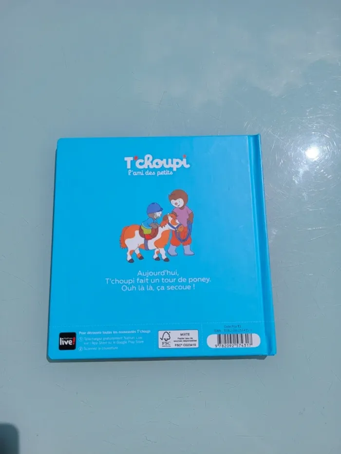 Livre T'choupi, l'ami des petits, tome 45 🐴 T'choupi fait du poney 🐴 73 - photo numéro 4