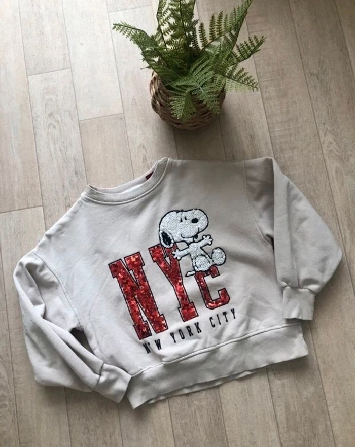 Pull beige fille Zara - photo numéro 4