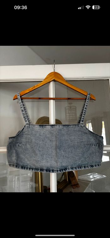 crop top jean